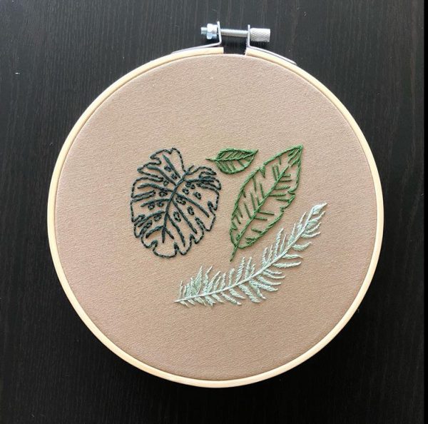 Botanical Embroidery Kit